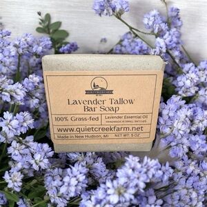 Lavender Tallow Bar Soap